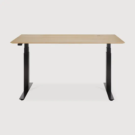 Ethnicraft Bok verstelbaar bureau — productfoto · artikel 26105